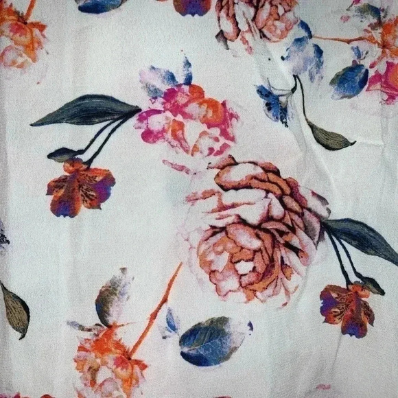 Forever 21 Floral Mini Skater Skirt - Picture 3 of 6